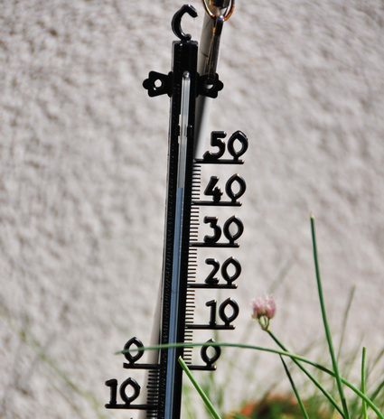 44 grad celsius wetter flüßigkeits thermometer blau 温度 термометр hőmérő termometar थर्मामीटर  hitamæli